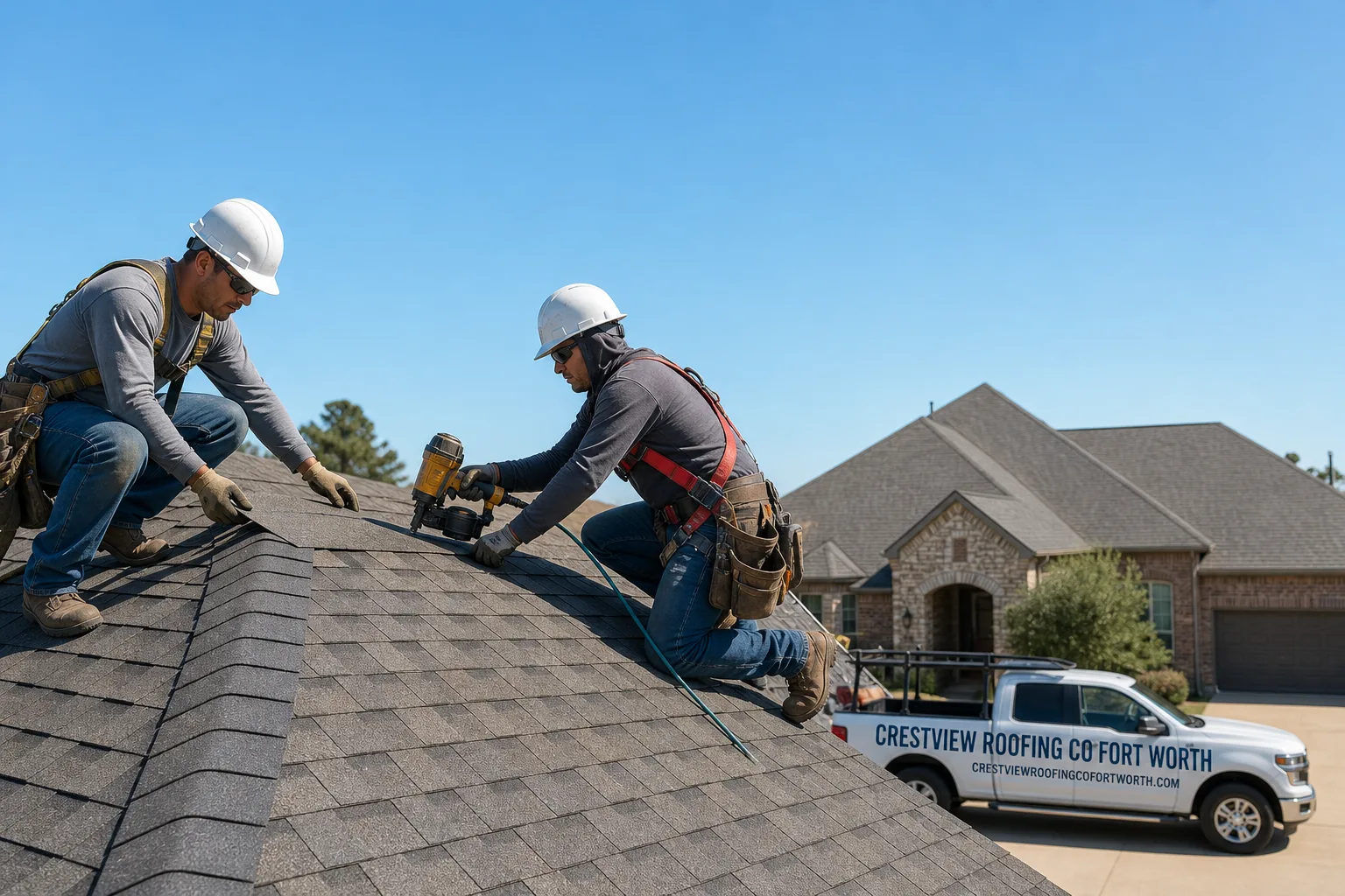 Crestview Roofing Co Fort Worth roofing team
