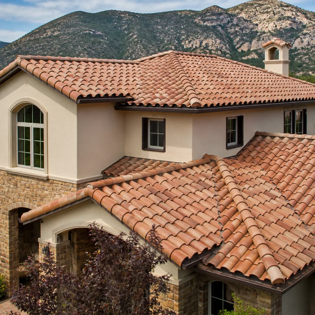 Tile roofing